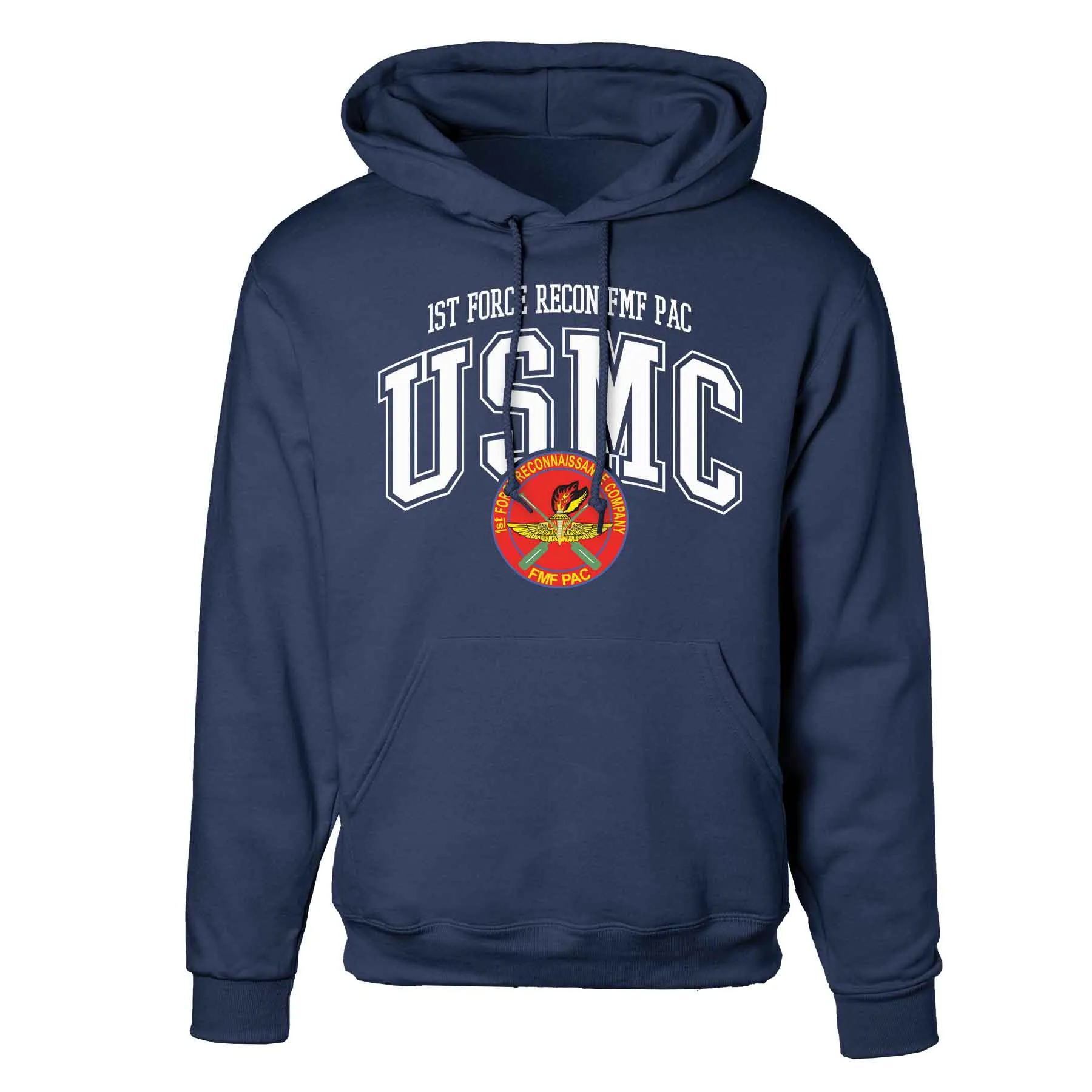 1st Force Recon FMF PAC Arched Hoodie