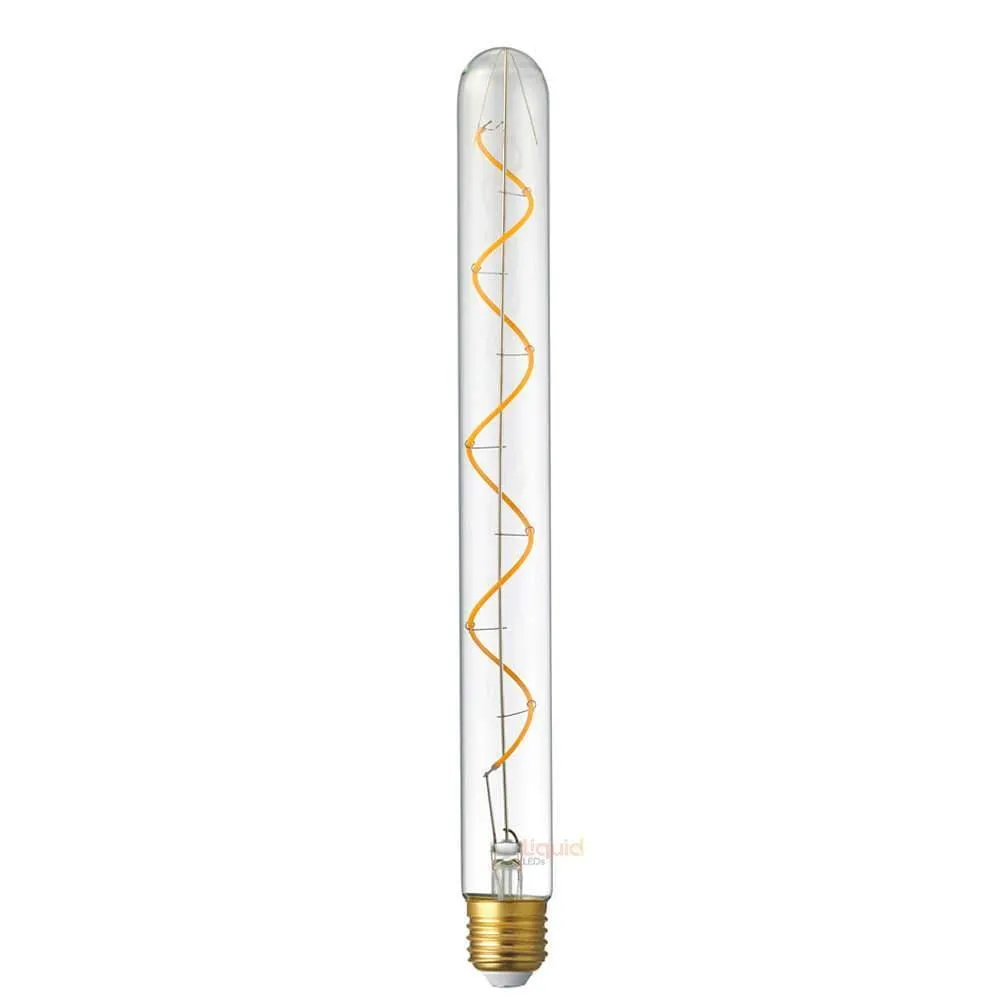 4W Long Tube Spiral LED Bulb E27 in Extra Warm