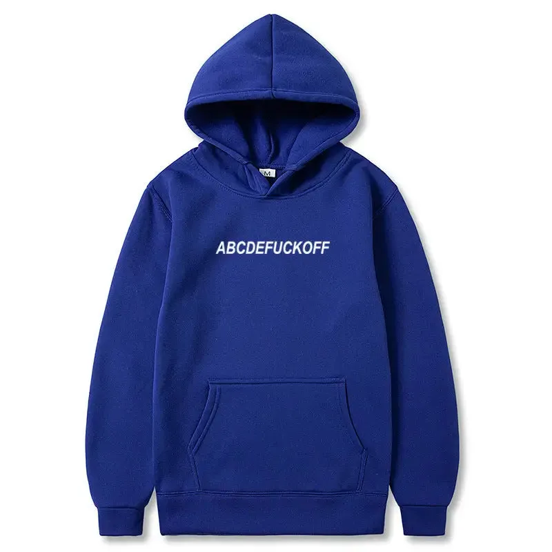 ABCDE... Long Sleeved Hoodie