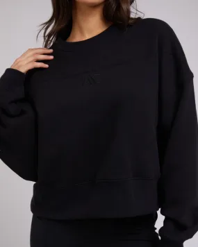 Active Tonal Sweater Black