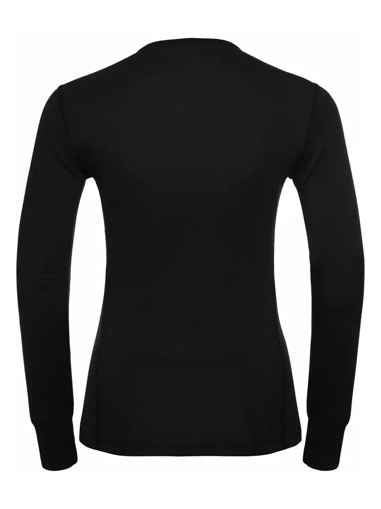 Active Warm Eco Long Sleeve Base Layer Top - Black