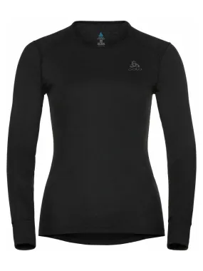 Active Warm Eco Long Sleeve Base Layer Top - Black