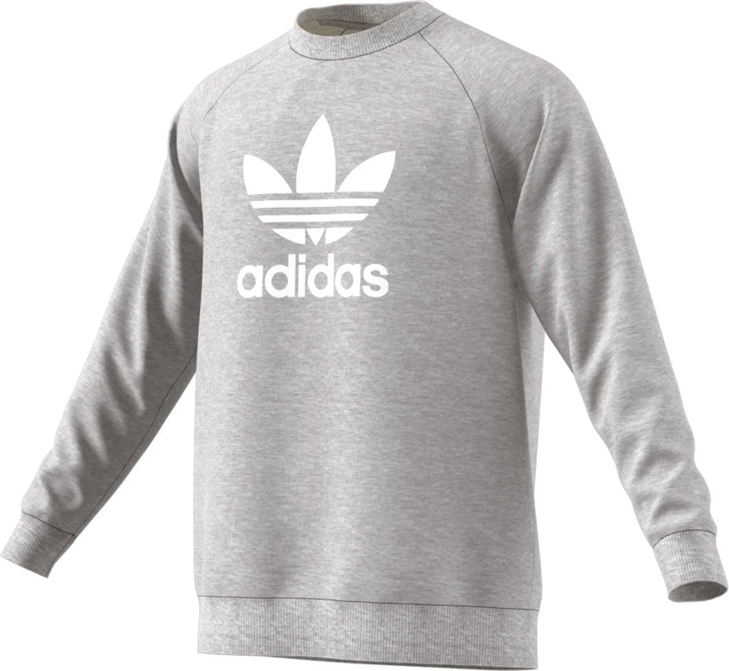 Adidas - Trefoil Warm Up Crew Sweatshirt Grey