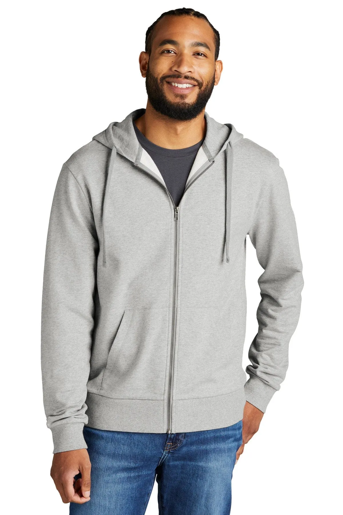 Allmade Unisex Organic French Terry Full-Zip Hoodie