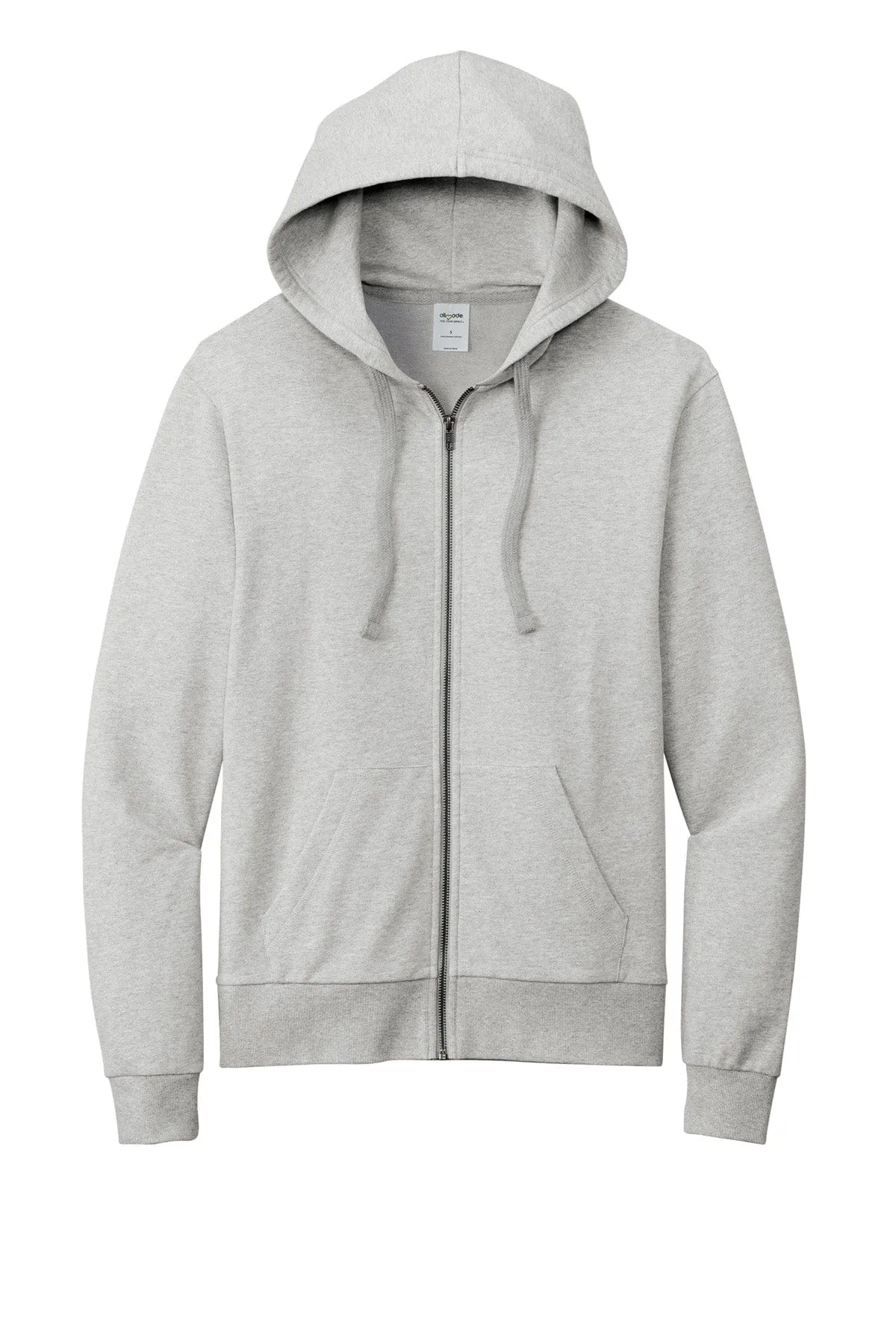 Allmade Unisex Organic French Terry Full-Zip Hoodie