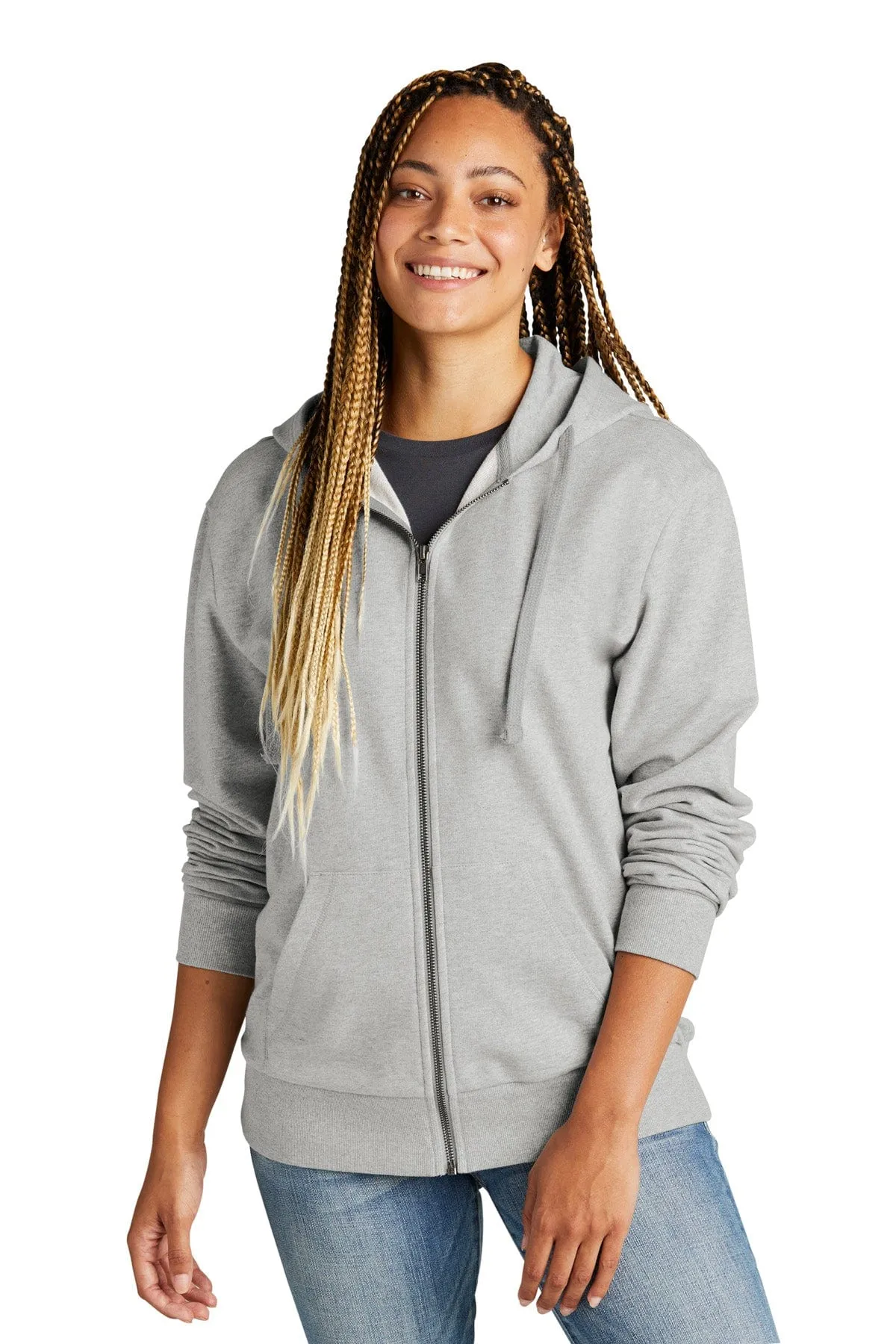 Allmade Unisex Organic French Terry Full-Zip Hoodie