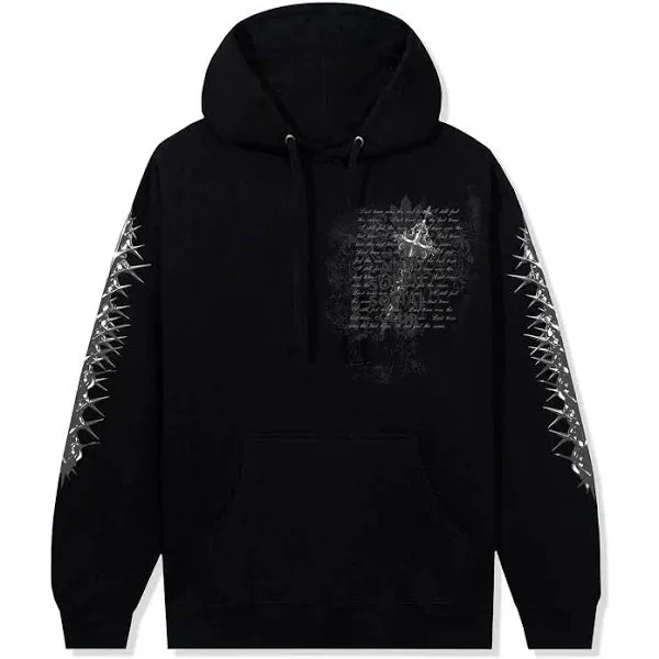 Anti Social Social Club Anguish Pullover  Hoodie-Black