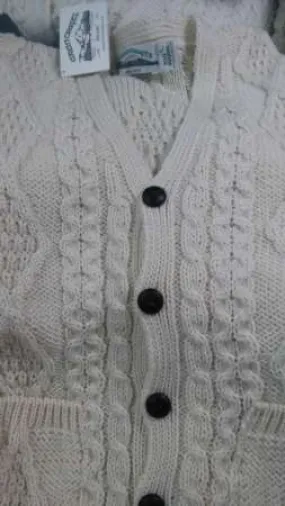 Aran Cardigan sweater