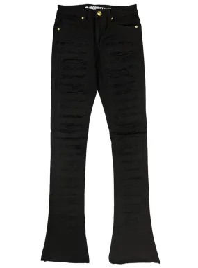 Argonaut Nations Jeans - Blocked Distress - Black - P2208