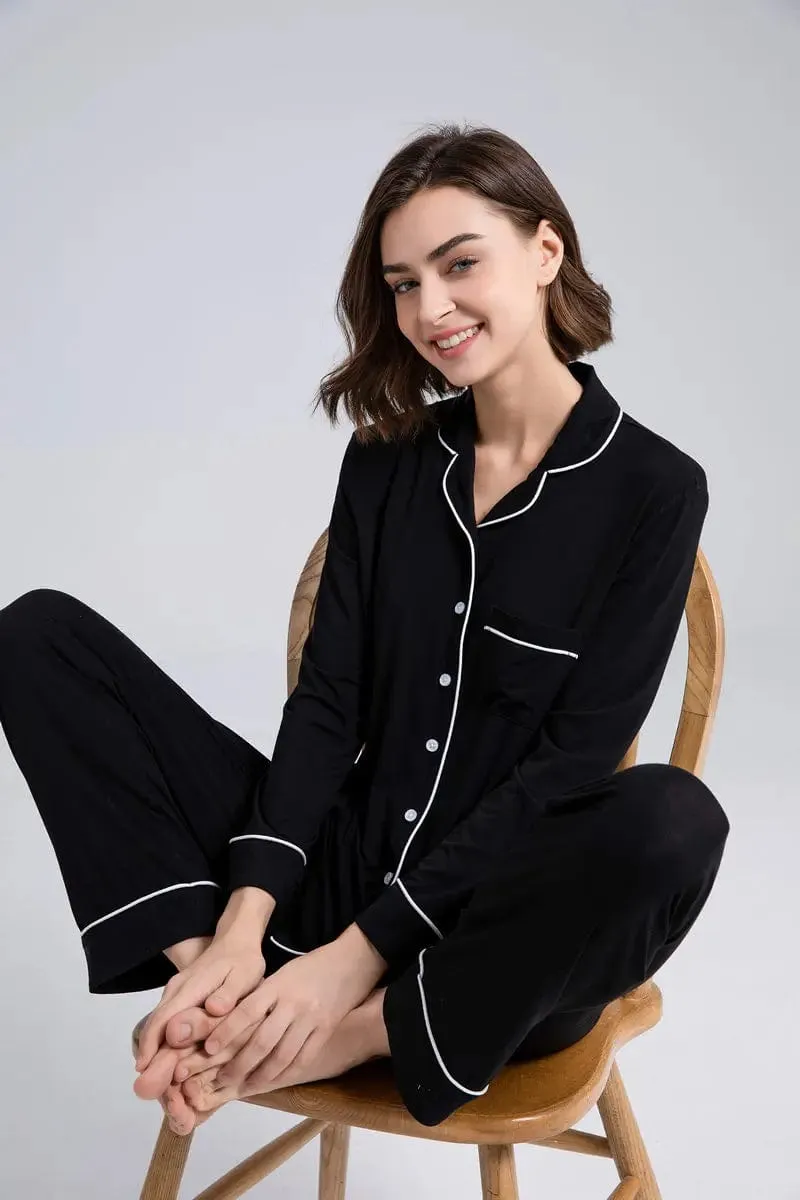 AS Clearance sale Discount woman Pajamas sets high quality Bamboo fiber breathable comfortable homewear