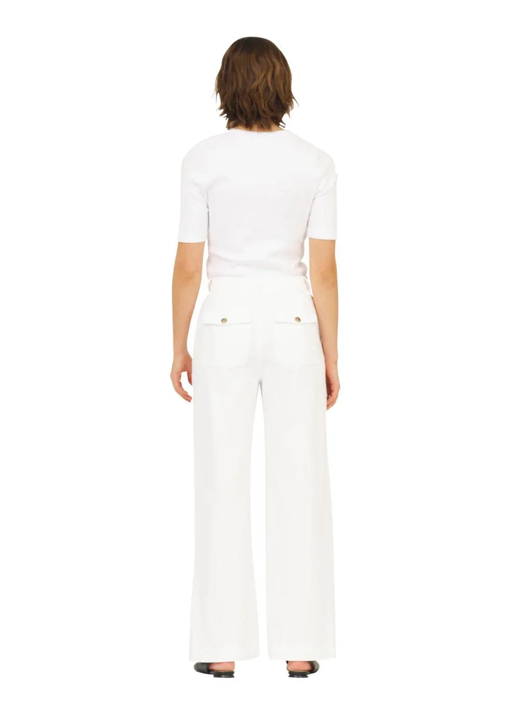 Augusta Jeans White - White