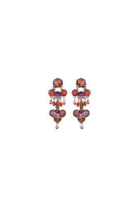 AYALA BAR WARM ENERGY PEONY EARRINGS