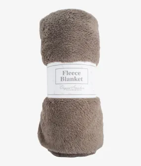 Baby Fleece Blanket - Dark Gray