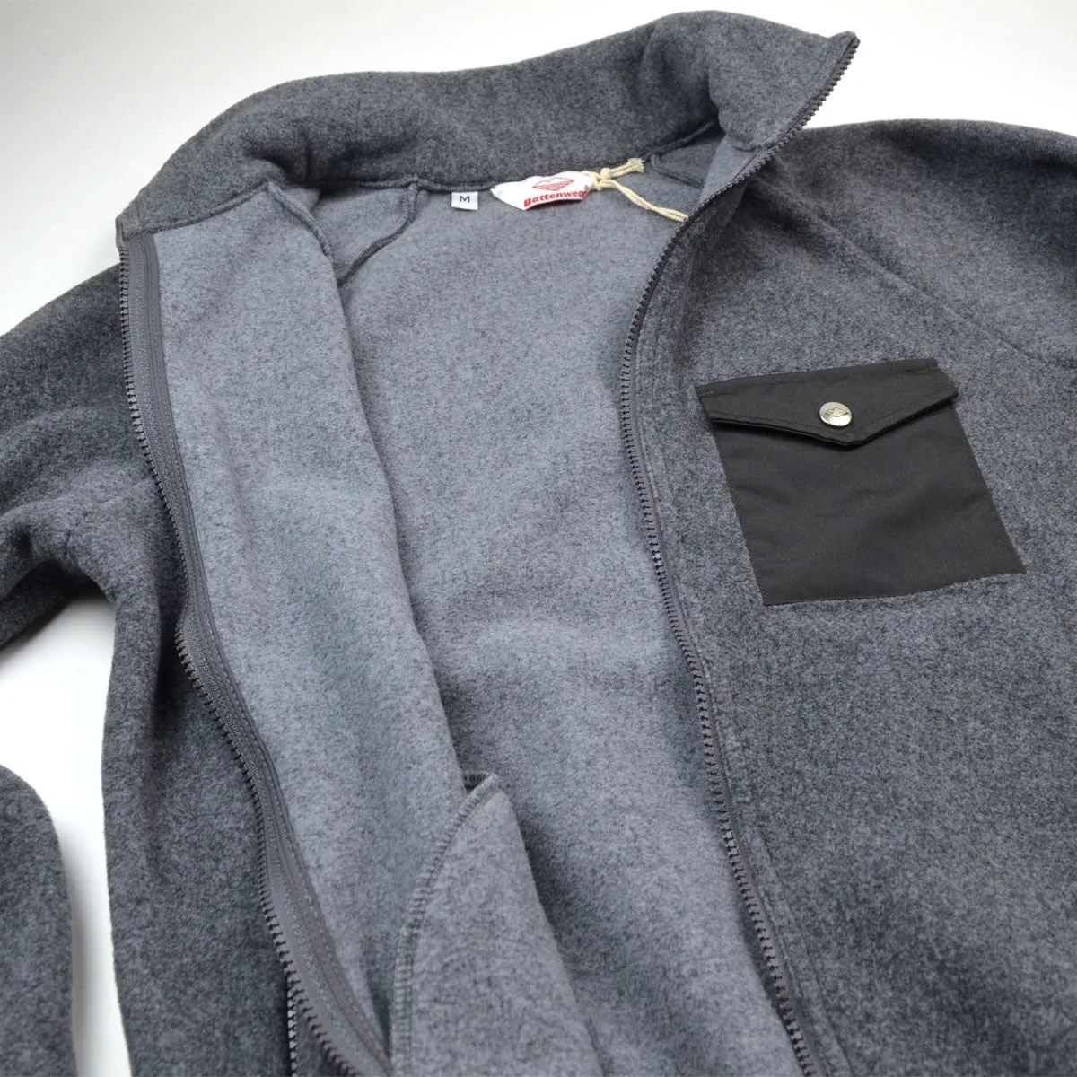 Battenwear - Warm-up Polar Fleece - Heather Grey