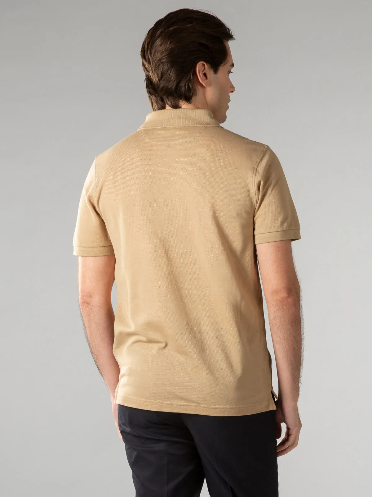 Beige Polo Shirt