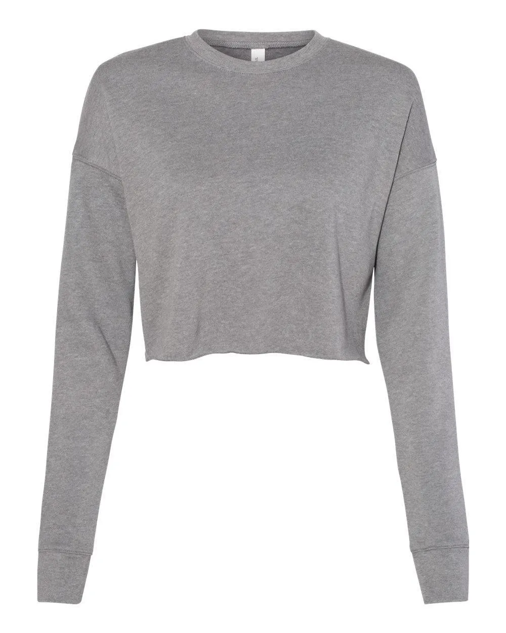 Blank Cropped Crew Fleece (Women's)