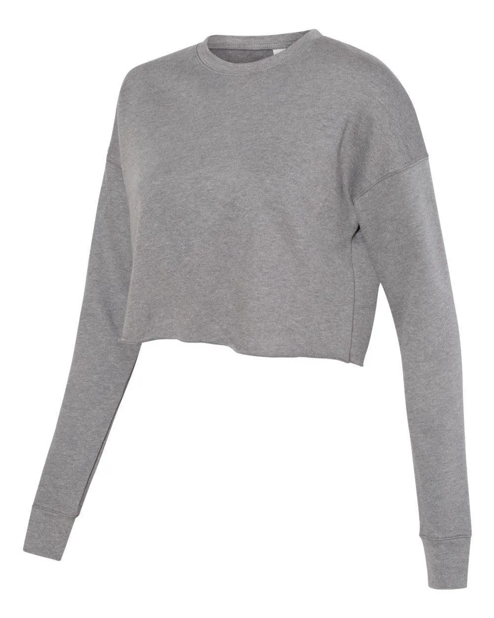 Blank Cropped Crew Fleece (Women's)