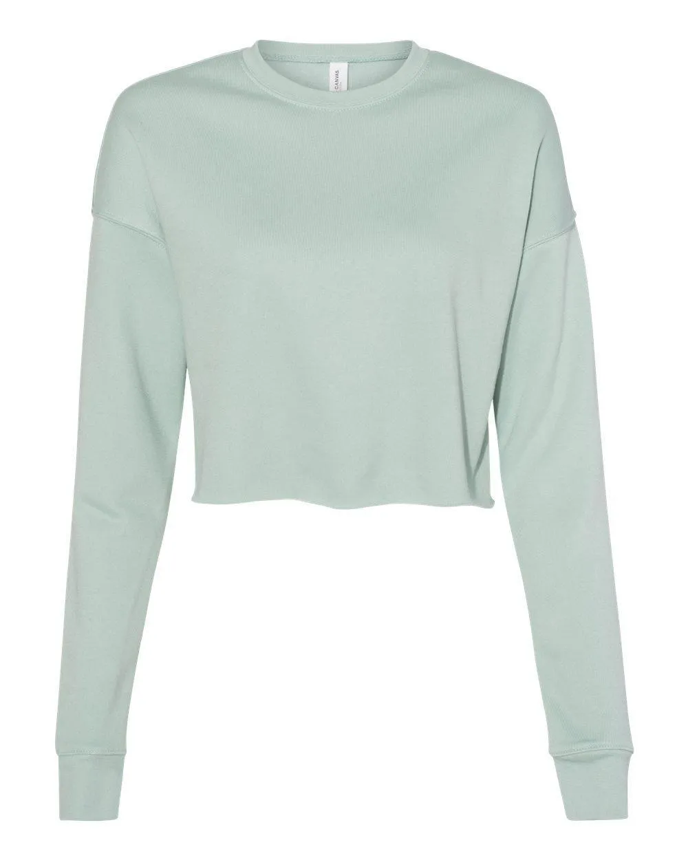 Blank Cropped Crew Fleece (Women's)