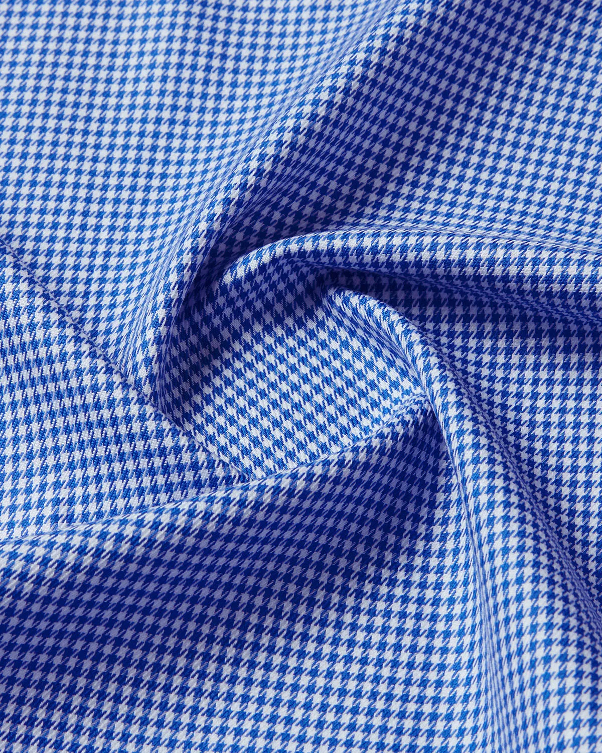 Blue Houndstooth Shirt