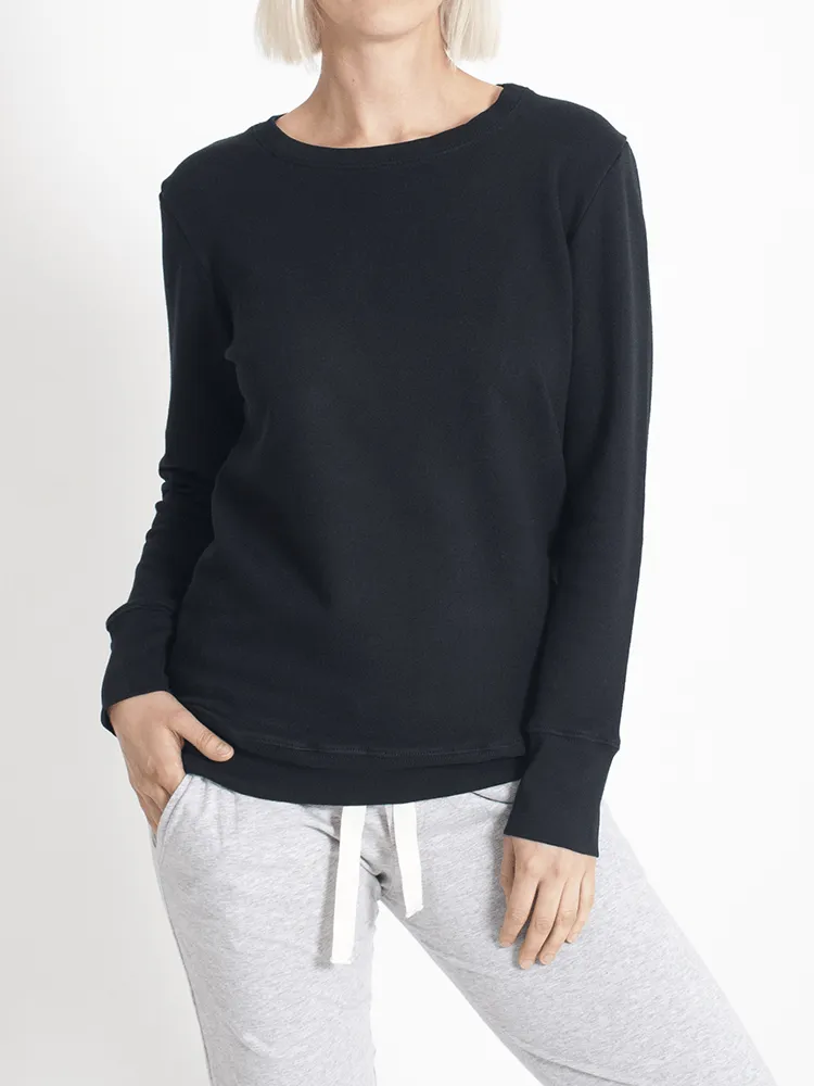 Boyfriend Sweater Black