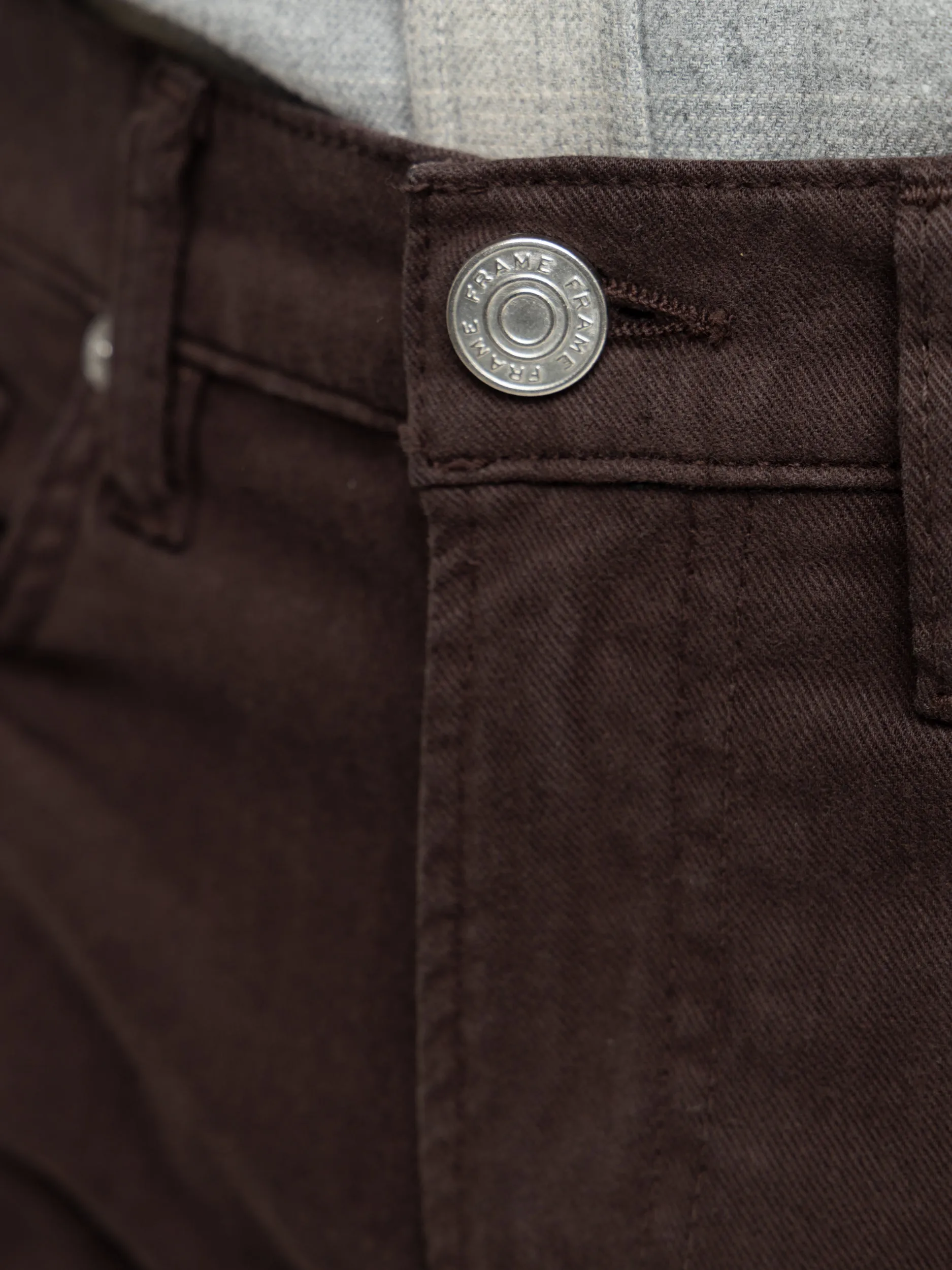 Brown L'Homme Slim Jeans