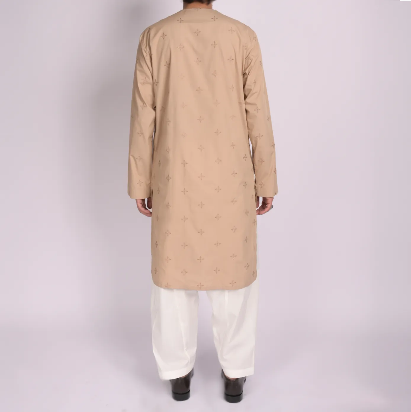 Camel Shalwar Qameez