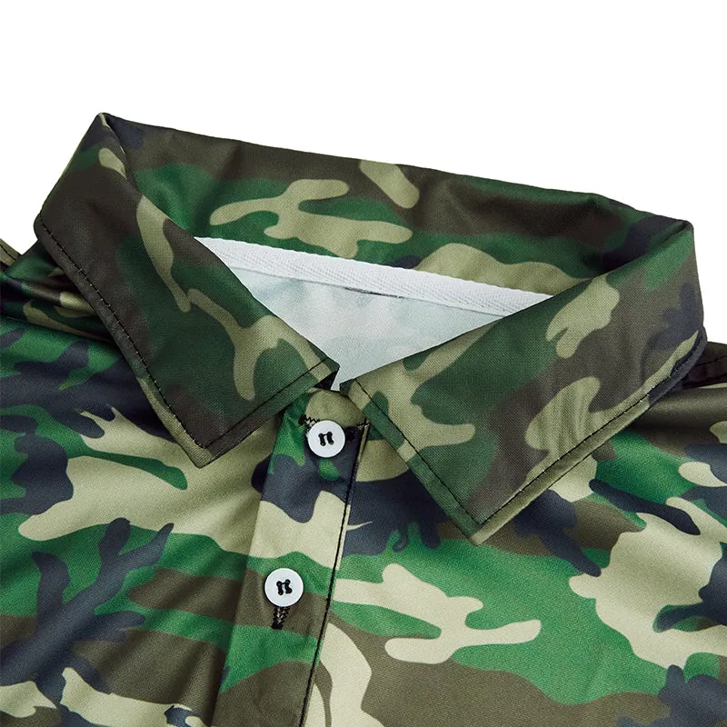 CAMO POLO SHIRT