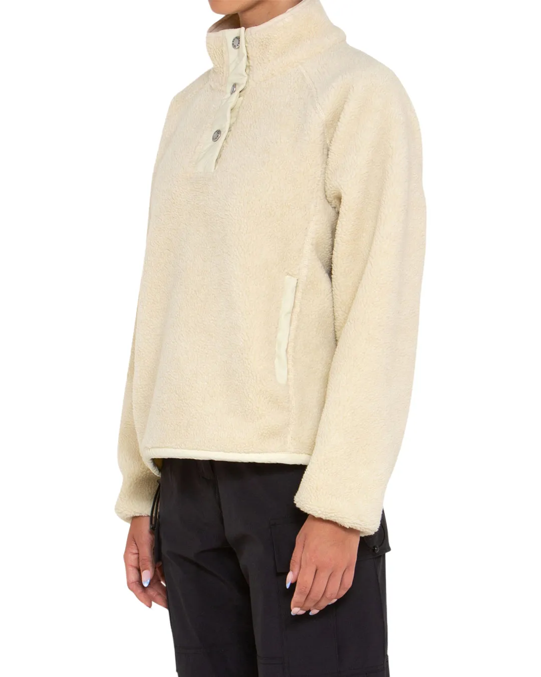 Carmen Fleece - Bone White