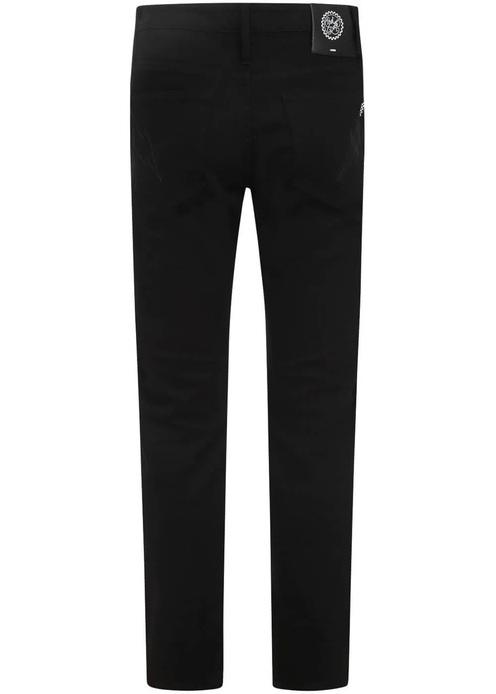 Chet Rock Men's Rockstar Skinny Jeans Black