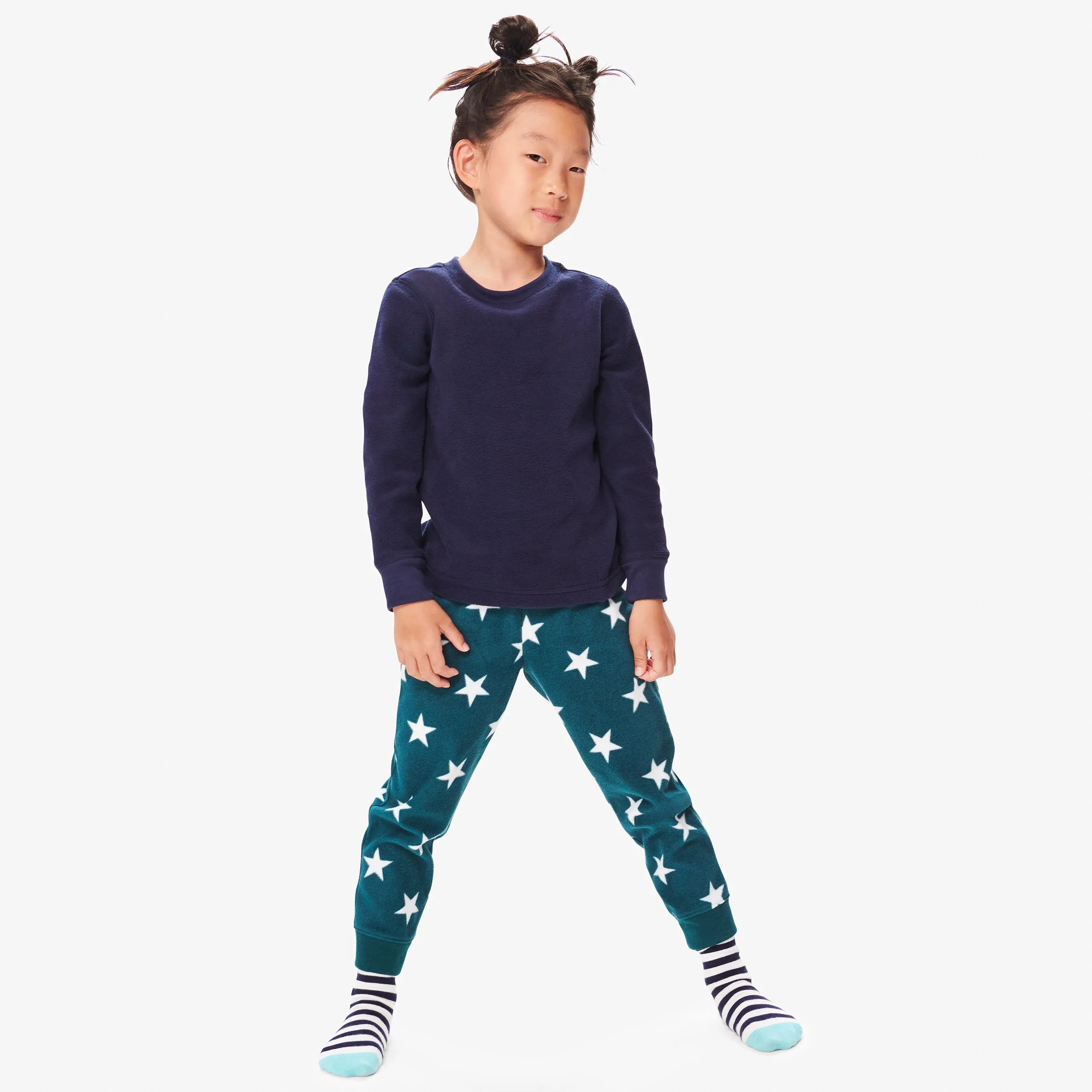 Clearance kids fleece pj top