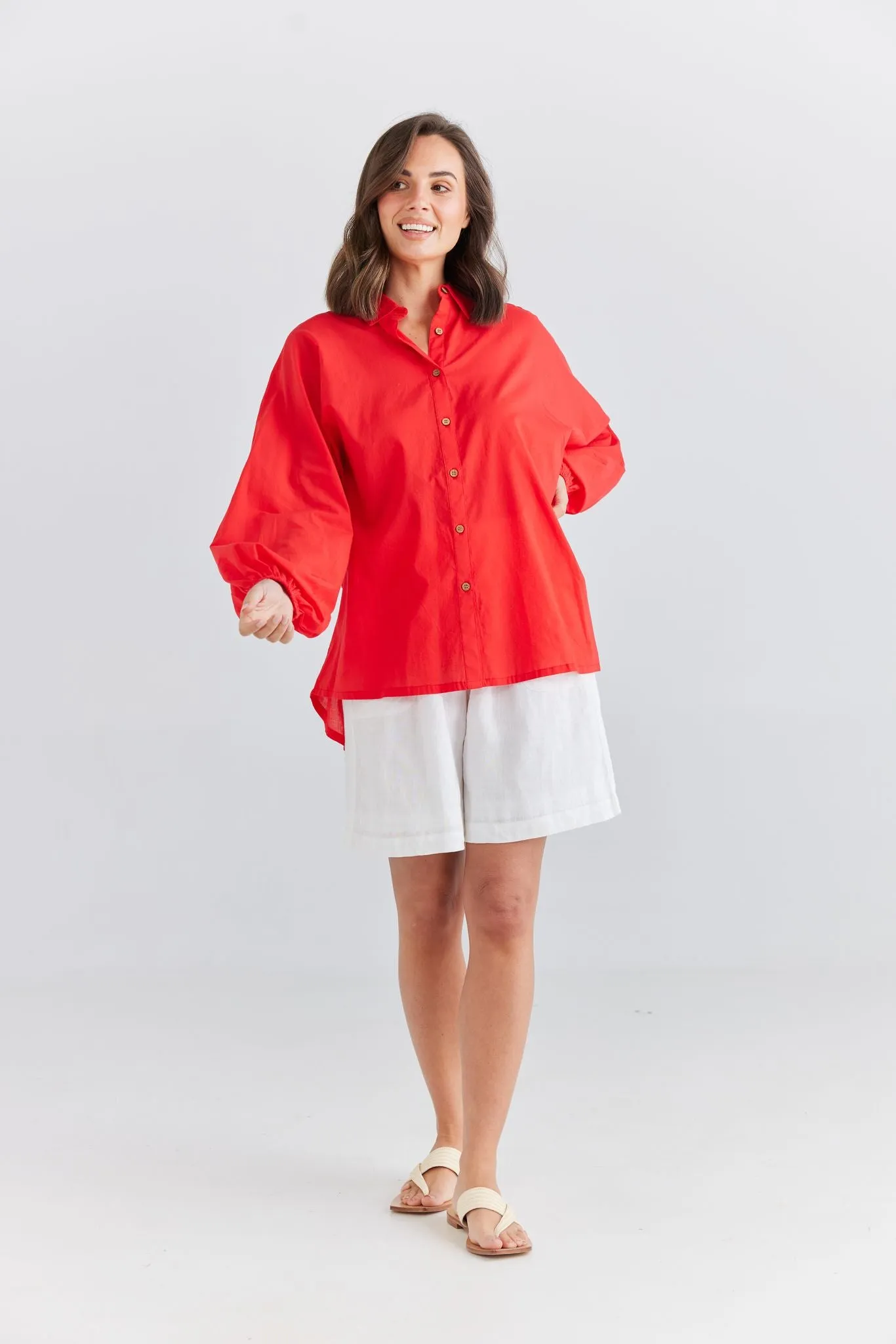 Cliffside Shirt (Scarlet)