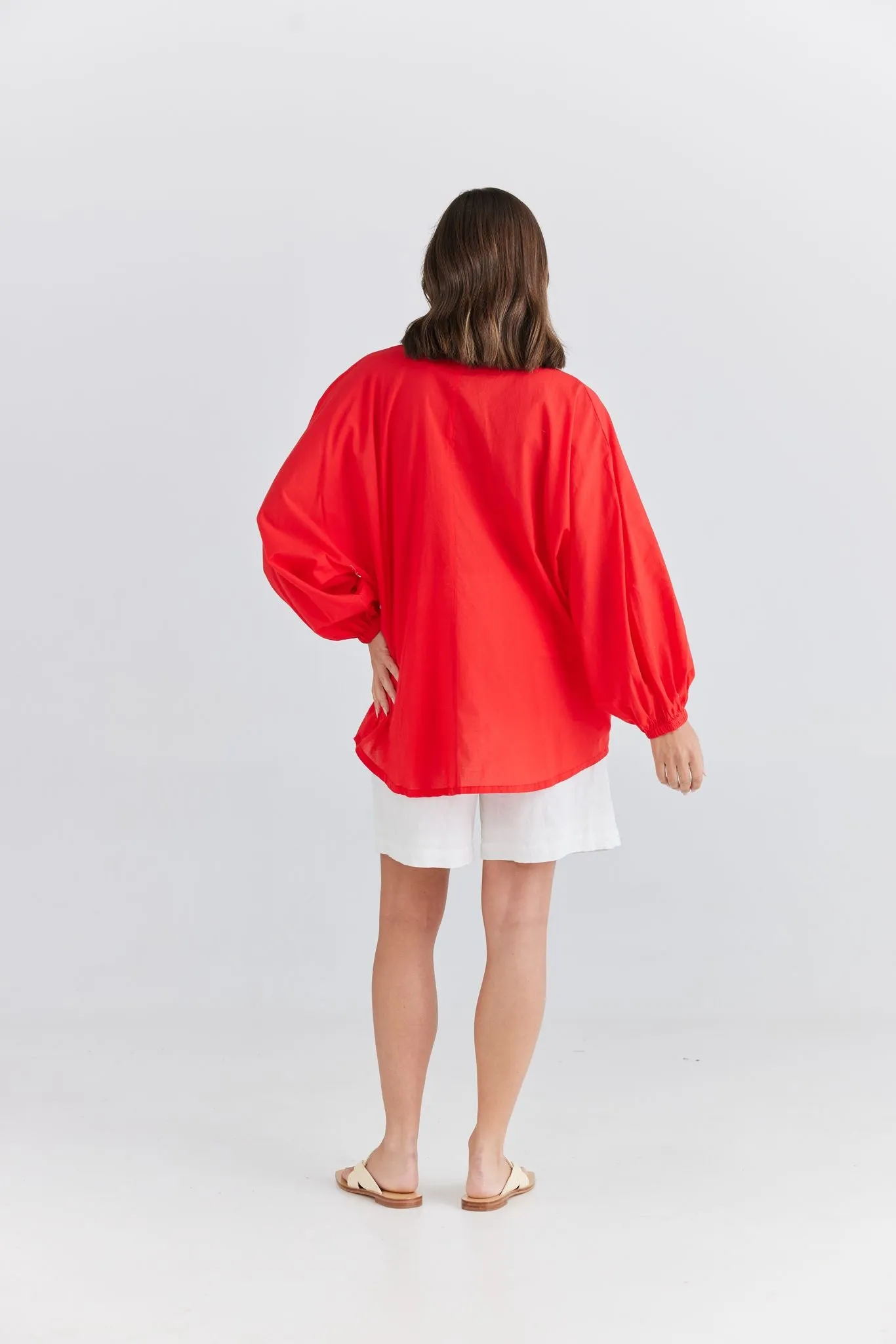 Cliffside Shirt (Scarlet)