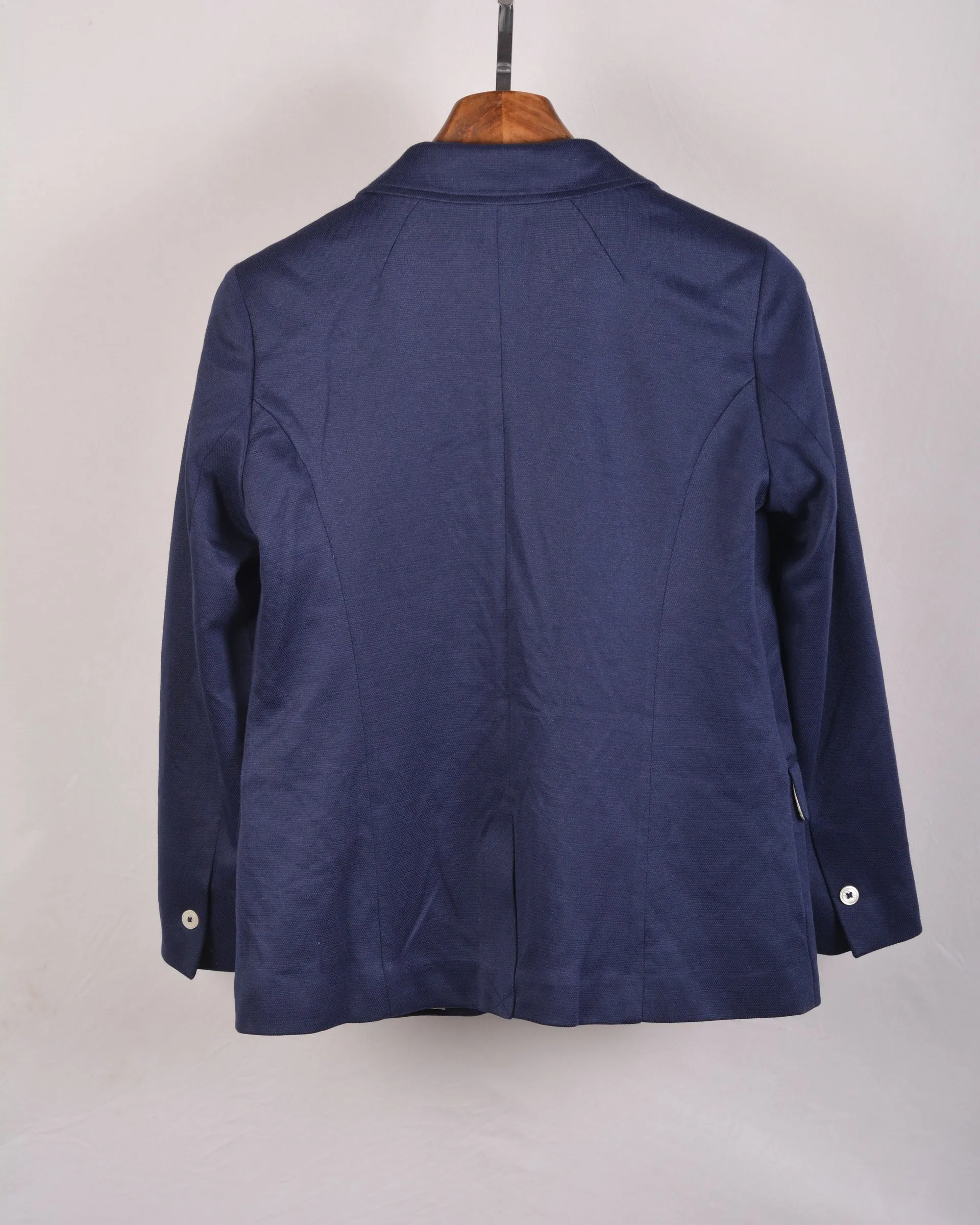 CORTEFIEL Comfortable fabric blazer - Navy