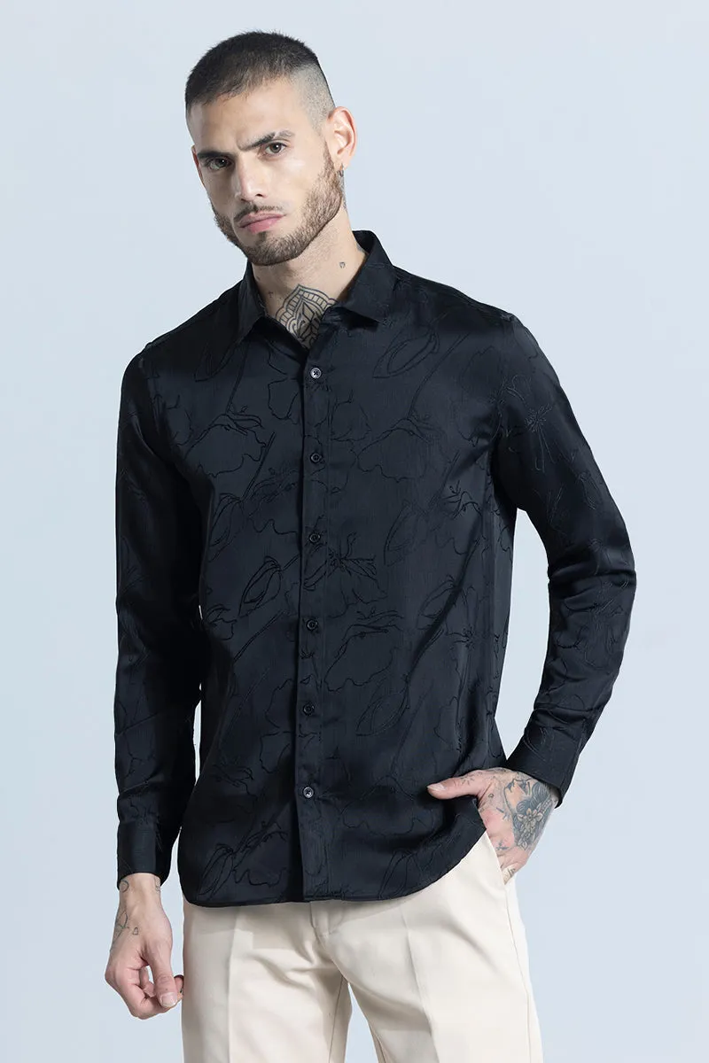 Cosmos Black Shirt