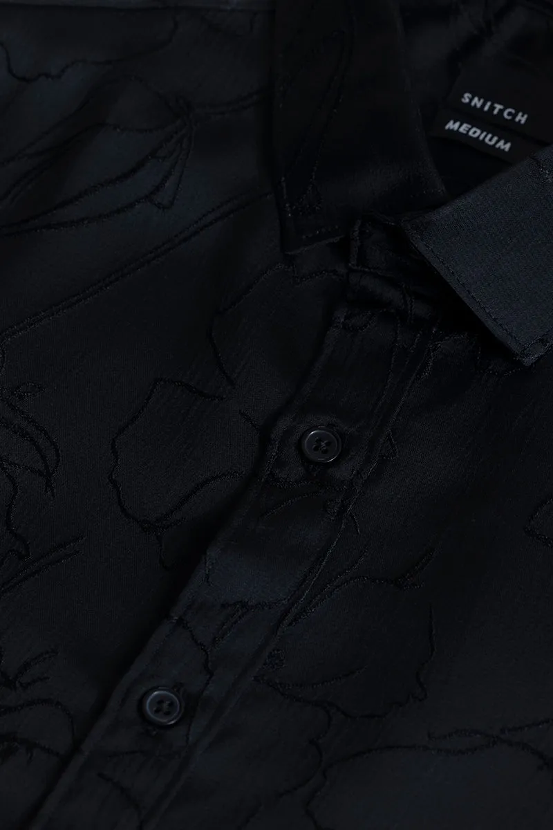 Cosmos Black Shirt