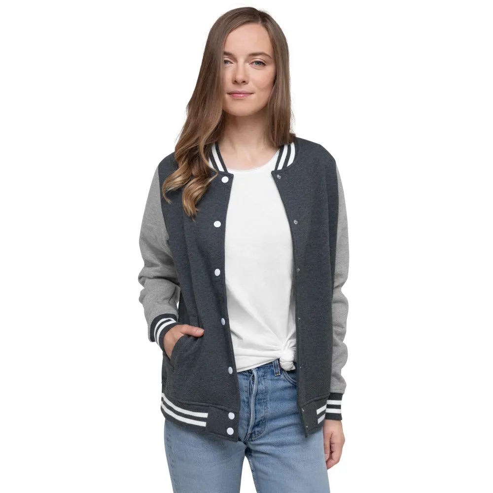 CRAZE KUSH PRAK MODE Scope Women's Letterman Jacket