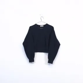 cropped wide sweater