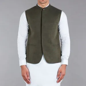 Dark Green Waistcoat