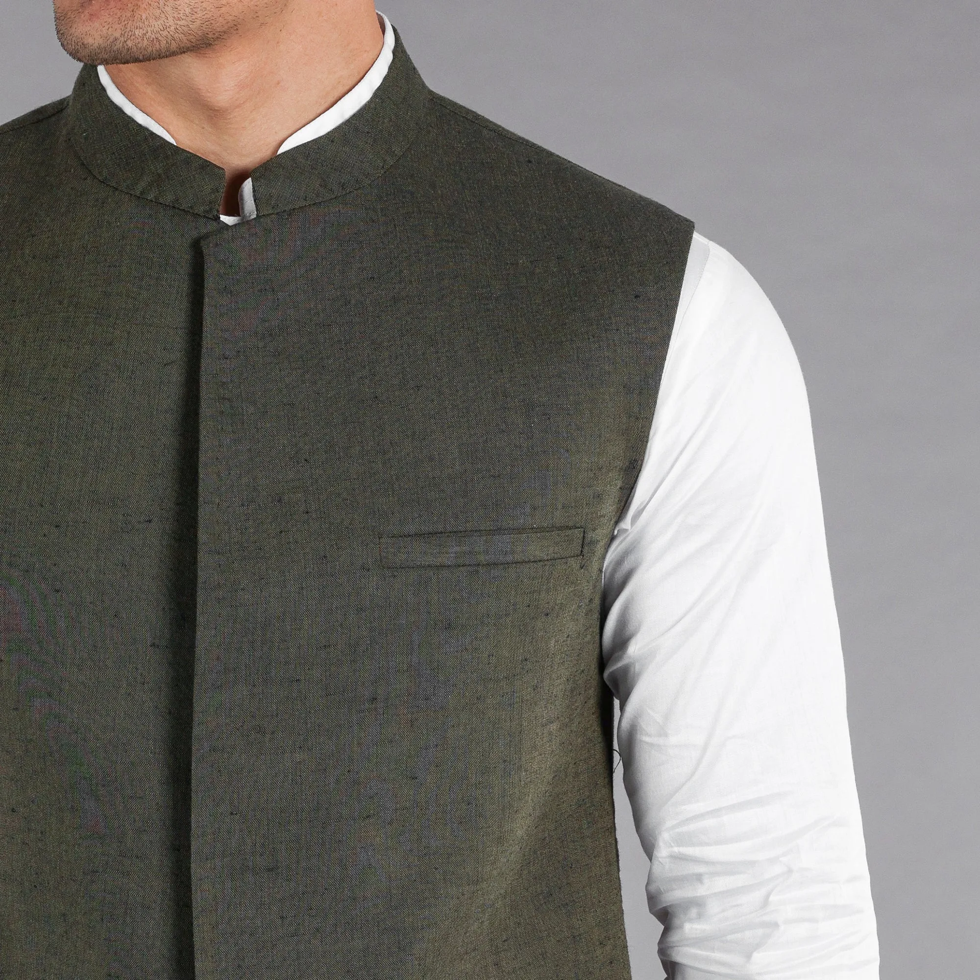 Dark Green Waistcoat