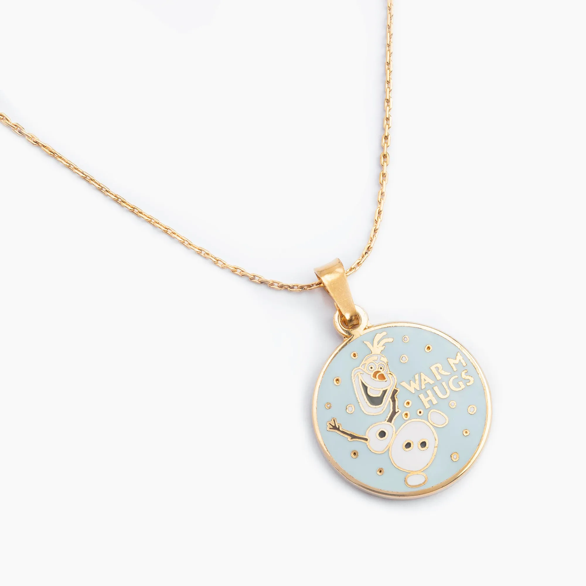 Disney Olaf 'Warm Hugs' Charm Necklace