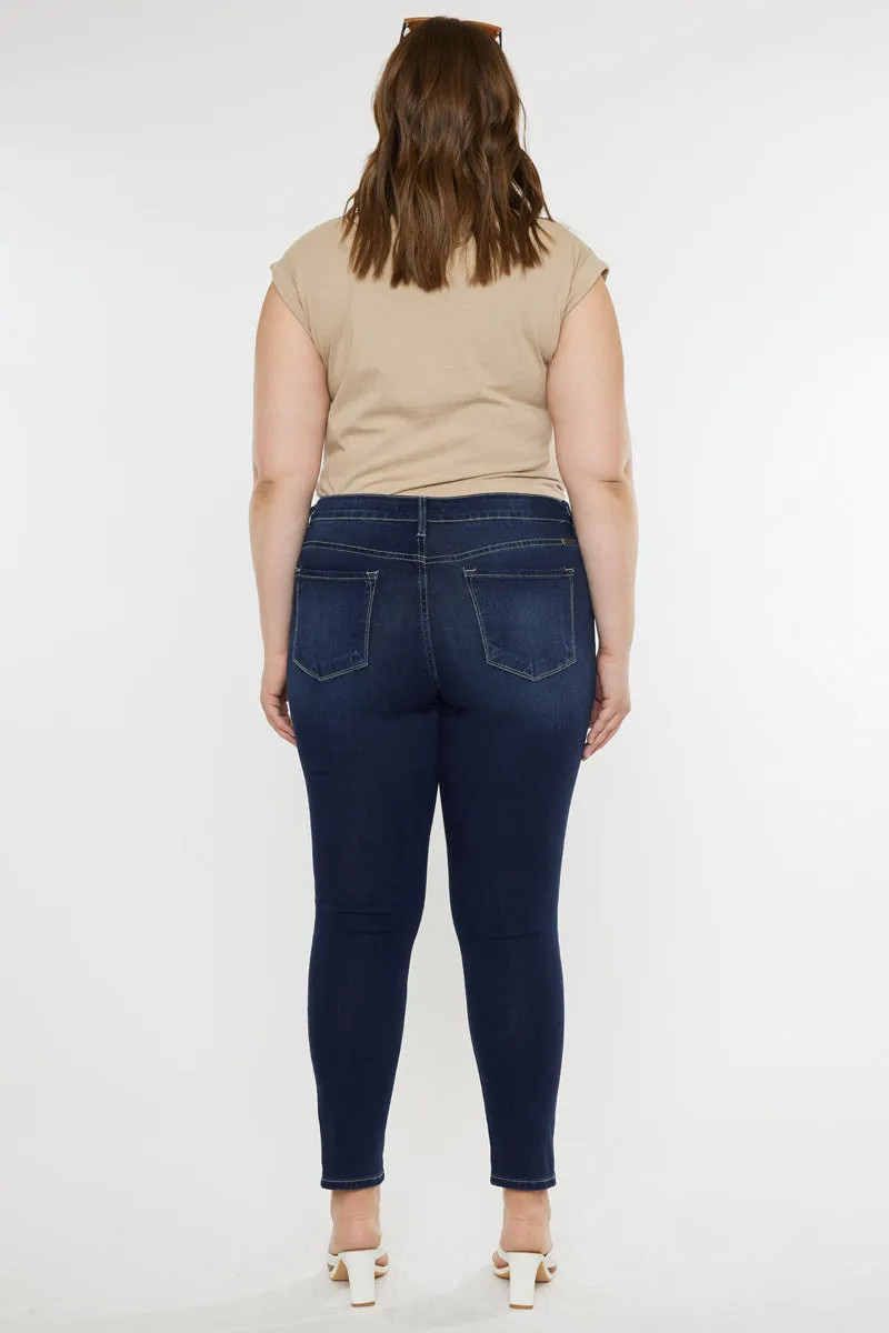 Elizabeth High Rise Super Skinny Jeans (Plus Size)