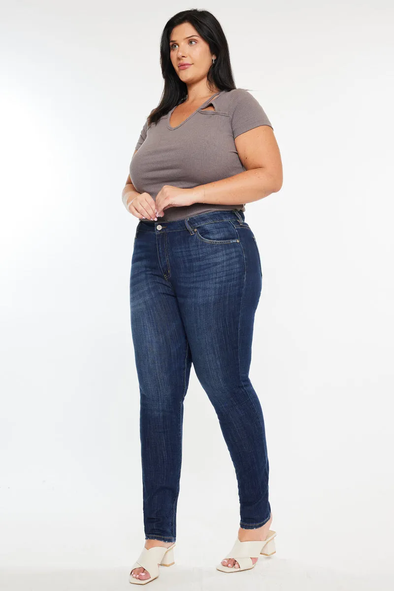 Elizabeth High Rise Super Skinny Jeans (Plus Size)