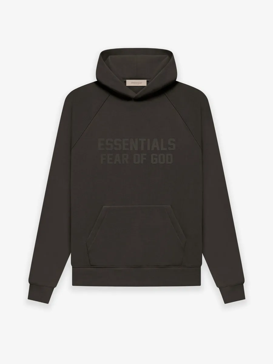 Essentials - Hoodie - Off Black