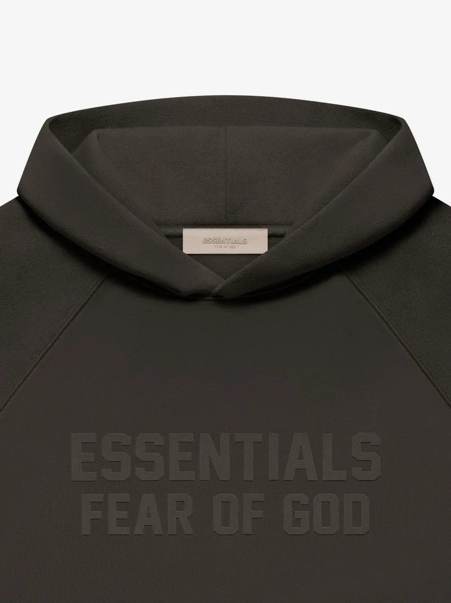 Essentials - Hoodie - Off Black