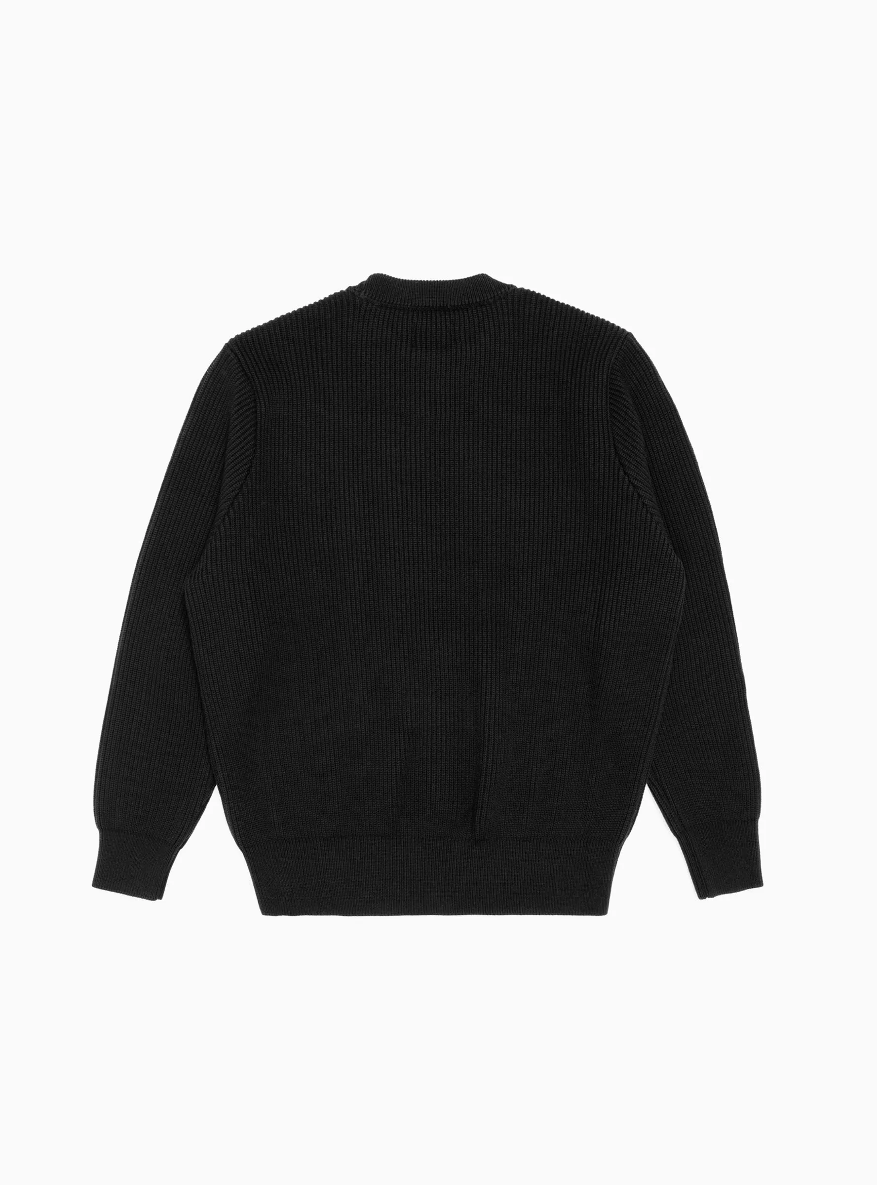 Extra Fine Wool Sweater Black