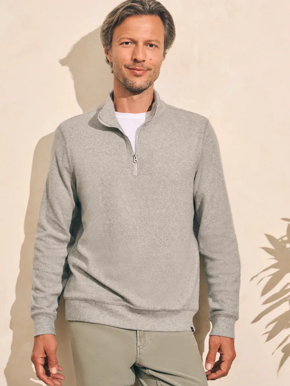 FAHERTY Legend Sweater Quarter Zip