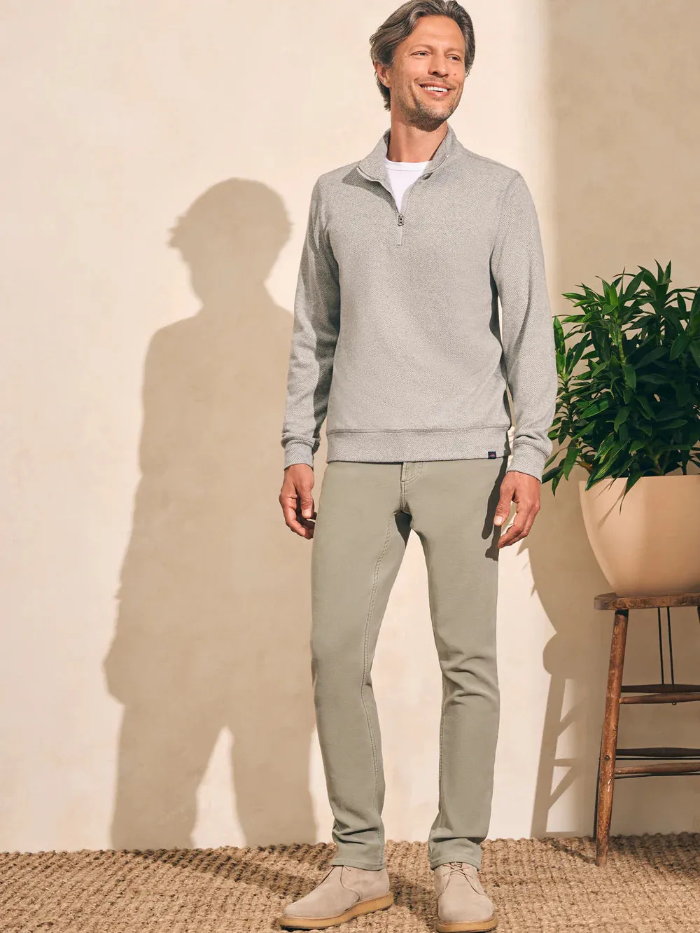 FAHERTY Legend Sweater Quarter Zip