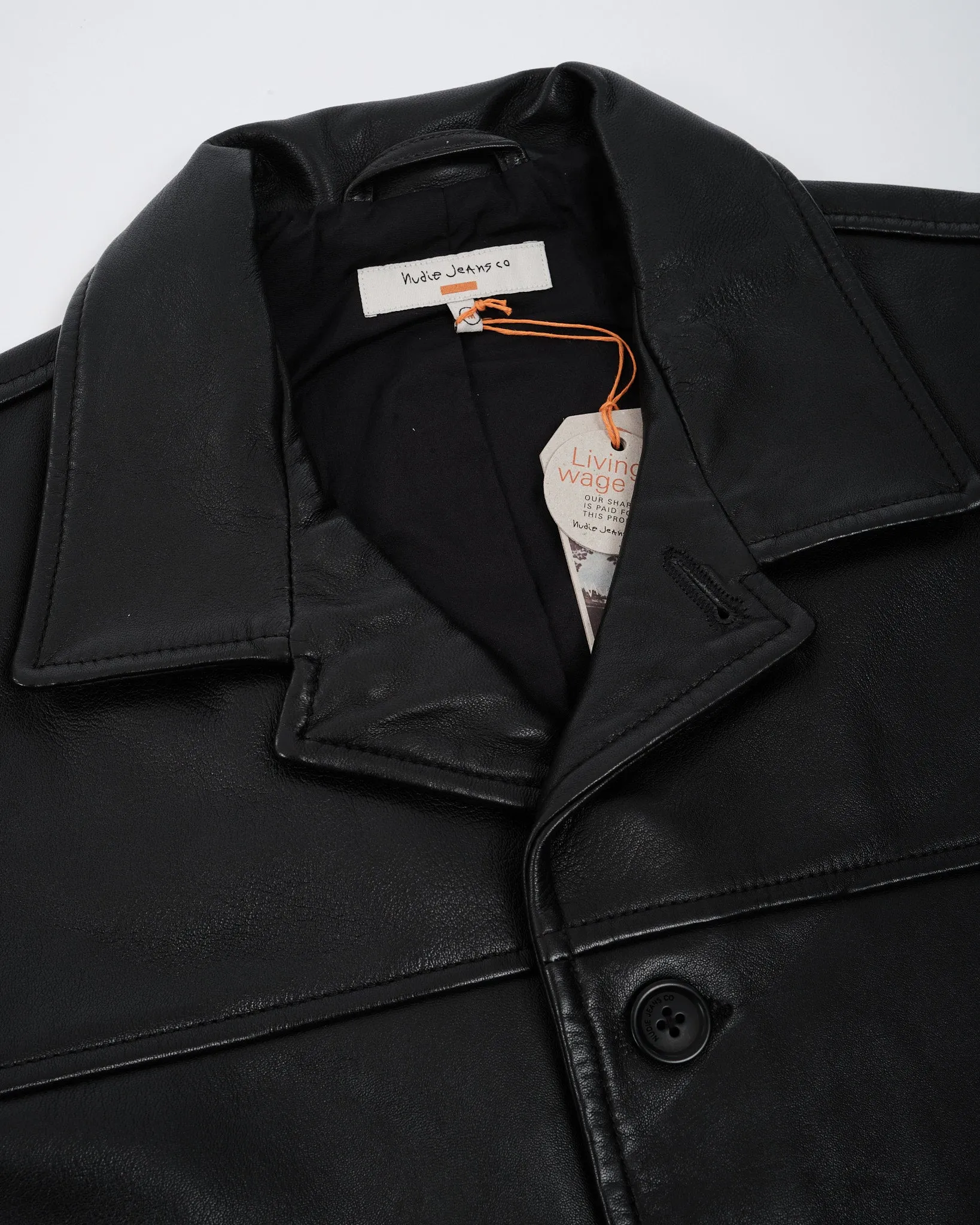 Ferry Leather Jacket Black