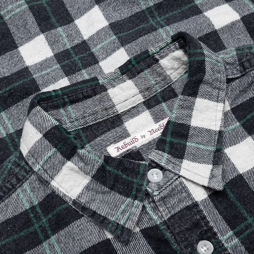 Flannel Shirt 7 Cuts Wide Shirt - Assorted