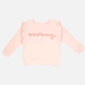 Fleece Flutter Jumper - Wildflower